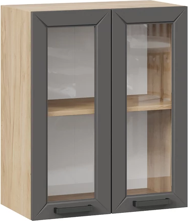 Шкаф навесной для кухни ТриЯ Лорас 1ВВ6С с двумя дверьми - фото