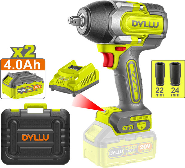 Аккумуляторный гайковерт DYLLU DTCD1B78 - фото