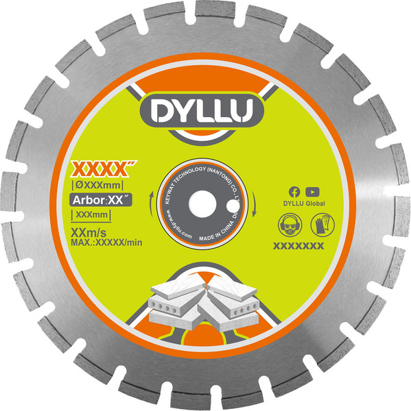 Отрезной диск алмазный DYLLU 405x12.0x25.4 / DTDC7501 - фото