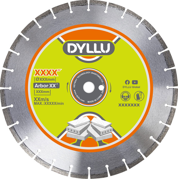 Отрезной диск алмазный DYLLU 405x12.0x25.4 / DTDC7502 - фото