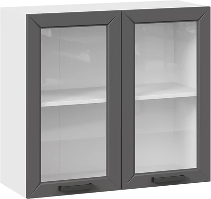 Шкаф навесной для кухни ТриЯ Лорас 1ВВ8С с двумя дверьми - фото