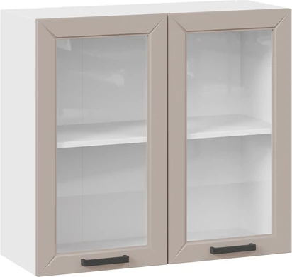 Шкаф навесной для кухни ТриЯ Лорас 1ВВ8С с двумя дверьми - фото