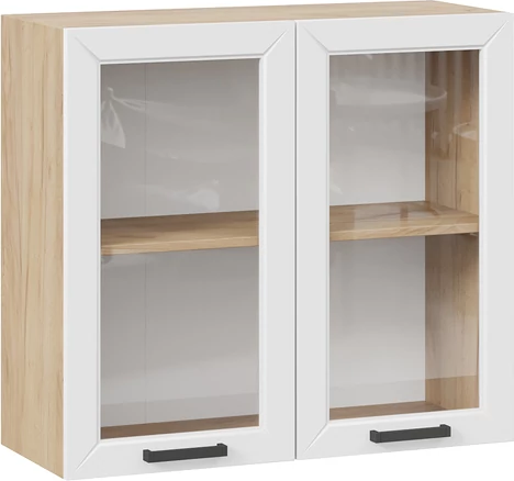 Шкаф навесной для кухни ТриЯ Лорас 1ВВ8С с двумя дверьми - фото