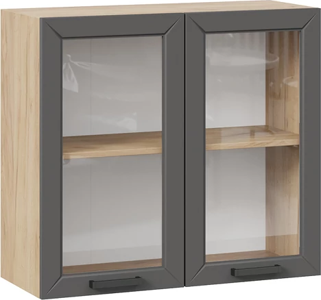 Шкаф навесной для кухни ТриЯ Лорас 1ВВ8С с двумя дверьми - фото