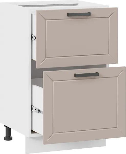 Шкаф-стол кухонный ТриЯ Лорас 1Н5Я2 с двумя ящиками