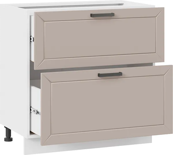 Шкаф-стол кухонный ТриЯ Лорас 1Н8Я2 с двумя ящиками