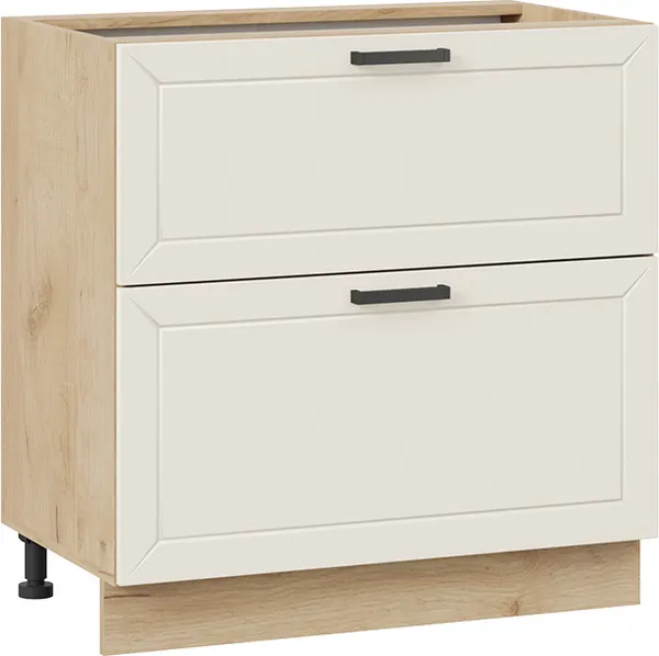 Шкаф-стол кухонный ТриЯ Лорас 1Н8Я2 с двумя ящиками - фото