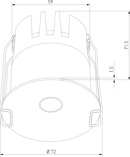 Точечный светильник Elektrostandard 15275 LED 12W 3000K