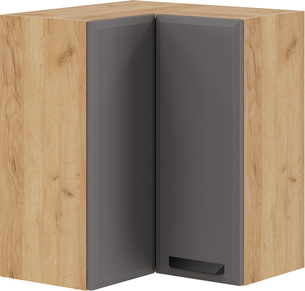 Шкаф навесной для кухни ТриЯ Тиана 1В6УП угловой прямой - фото