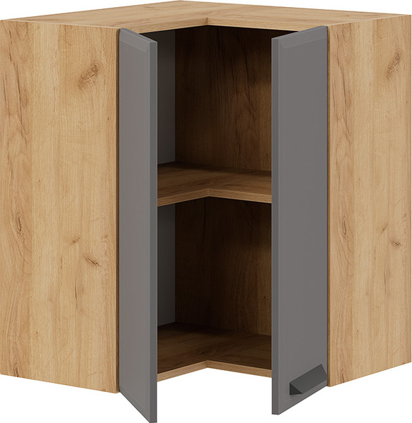 Шкаф навесной для кухни ТриЯ Тиана 1В6УП угловой прямой