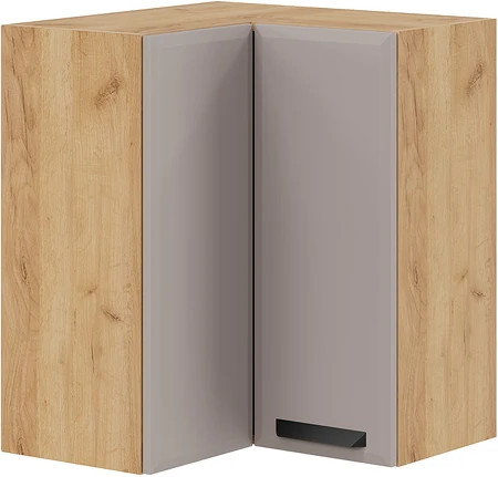 Шкаф навесной для кухни ТриЯ Тиана 1В6УП угловой прямой - фото