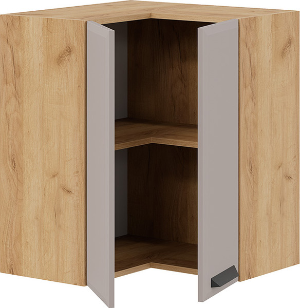 Шкаф навесной для кухни ТриЯ Тиана 1В6УП угловой прямой