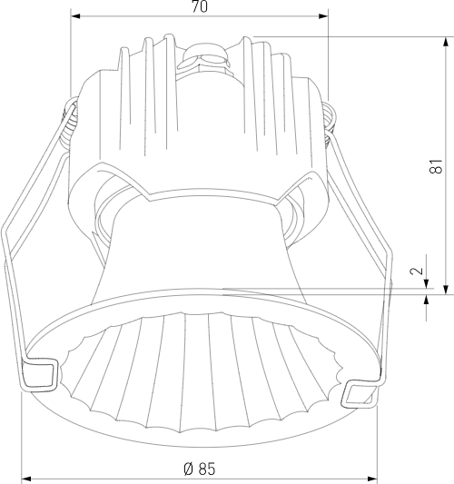 Точечный светильник Elektrostandard 15274 LED 12W 3000K IP44