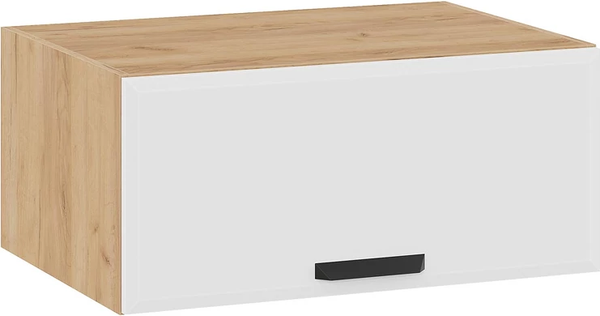 Шкаф под вытяжку ТриЯ Тиана 1В8Г с одной откидной дверью - фото