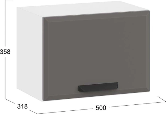 Шкаф навесной для кухни ТриЯ Тиана 1ВВ5Г с одной откидной дверью