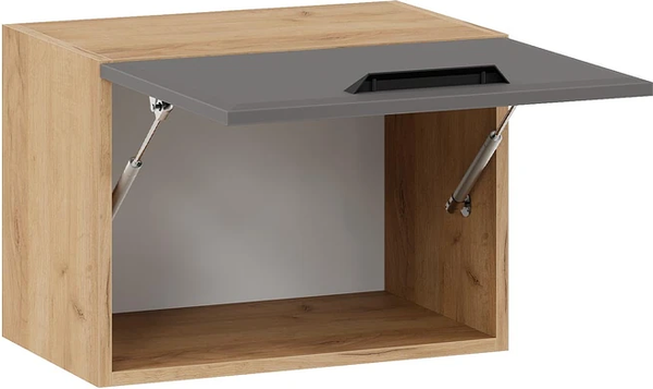 Шкаф навесной для кухни ТриЯ Тиана 1ВВ5Г с одной откидной дверью