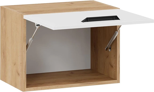 Шкаф навесной для кухни ТриЯ Тиана 1ВВ5Г с одной откидной дверью