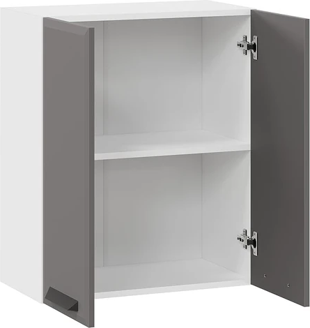 Шкаф навесной для кухни ТриЯ Тиана 1ВВ6 с двумя дверьми