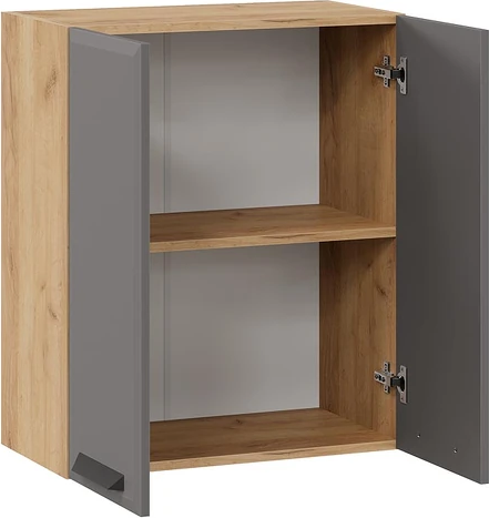 Шкаф навесной для кухни ТриЯ Тиана 1ВВ6 с двумя дверьми