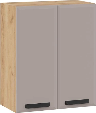 Шкаф навесной для кухни ТриЯ Тиана 1ВВ6 с двумя дверьми - фото