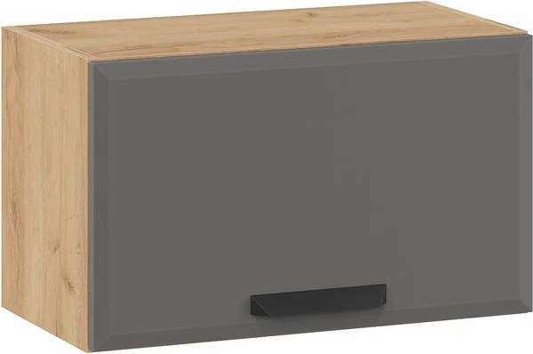 Шкаф навесной для кухни ТриЯ Тиана 1ВВ6Г с одной откидной дверью - фото