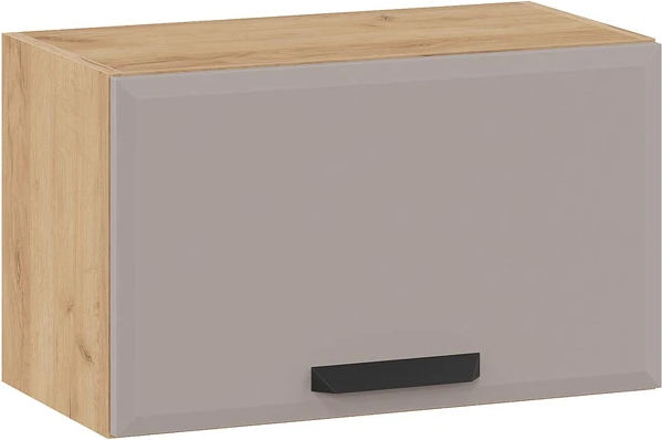 Шкаф навесной для кухни ТриЯ Тиана 1ВВ6Г с одной откидной дверью - фото