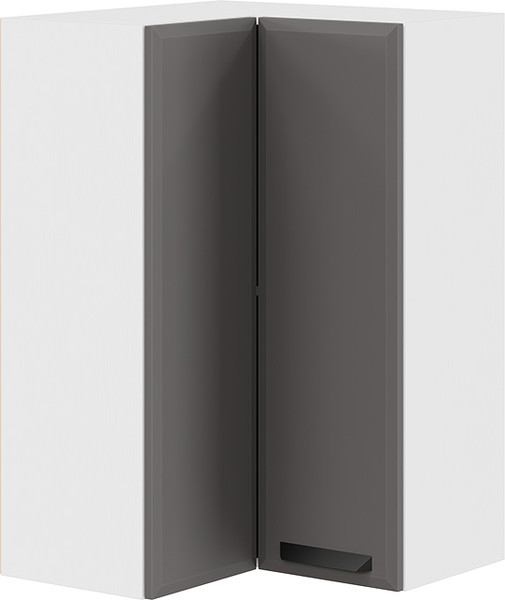 Шкаф навесной для кухни ТриЯ Тиана 1ВВ6УП угловой прямой - фото