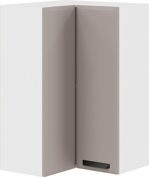 Шкаф навесной для кухни ТриЯ Тиана 1ВВ6УП угловой прямой - фото