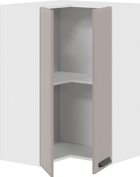 Шкаф навесной для кухни ТриЯ Тиана 1ВВ6УП угловой прямой