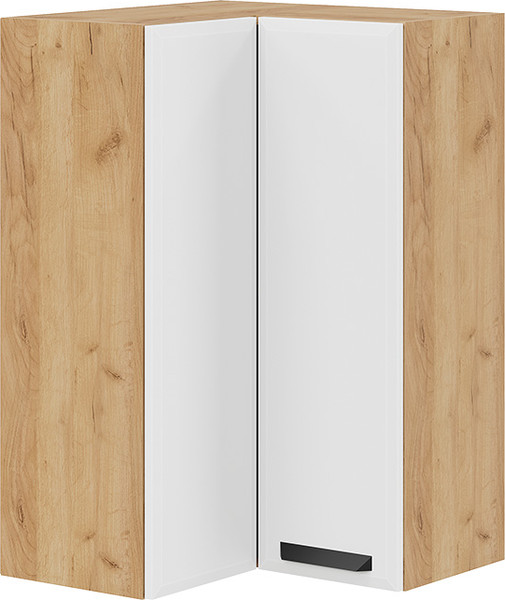 Шкаф навесной для кухни ТриЯ Тиана 1ВВ6УП угловой прямой - фото