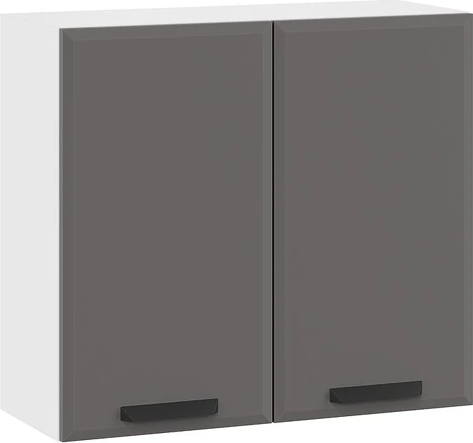 Шкаф навесной для кухни ТриЯ Тиана 1ВВ8 с двумя дверьми - фото
