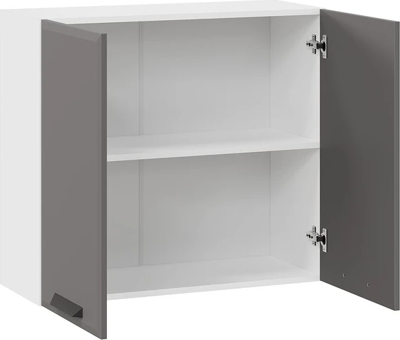 Шкаф навесной для кухни ТриЯ Тиана 1ВВ8 с двумя дверьми