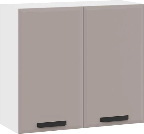 Шкаф навесной для кухни ТриЯ Тиана 1ВВ8 с двумя дверьми - фото