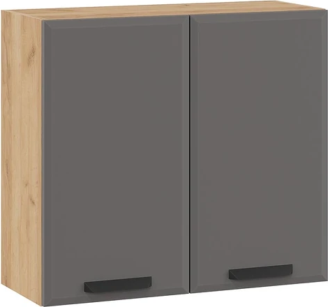 Шкаф навесной для кухни ТриЯ Тиана 1ВВ8 с двумя дверьми - фото