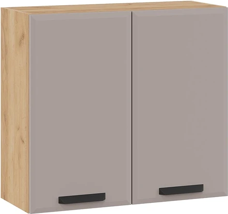 Шкаф навесной для кухни ТриЯ Тиана 1ВВ8 с двумя дверьми - фото