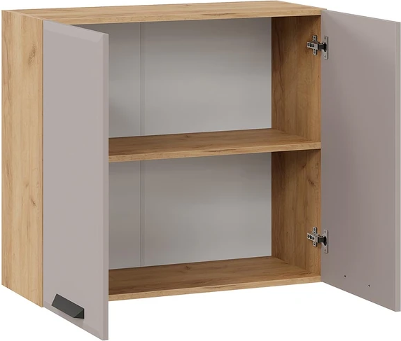 Шкаф навесной для кухни ТриЯ Тиана 1ВВ8 с двумя дверьми