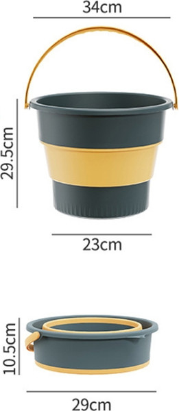 Складное ведро Sundays Среднее / TBD0603930501A со складной канистрой