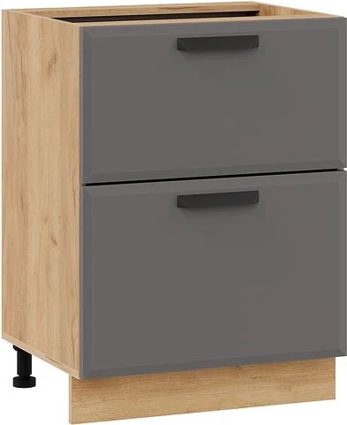 Шкаф-стол кухонный ТриЯ Тиана 1Н5Я2 с двумя ящиками - фото