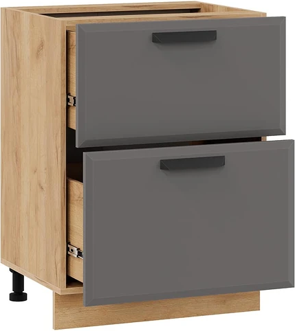 Шкаф-стол кухонный ТриЯ Тиана 1Н5Я2 с двумя ящиками