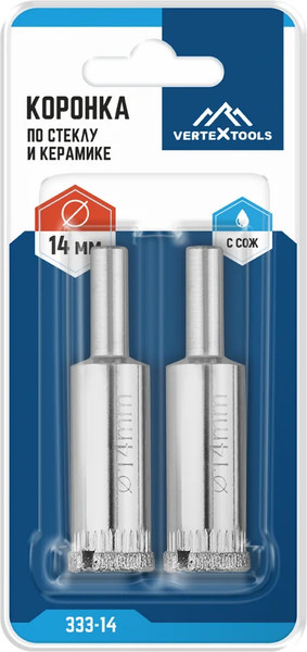 Набор коронок Vertex Tools 333-14