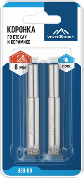 Набор коронок Vertex Tools 333-08