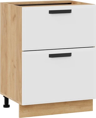 Шкаф-стол кухонный ТриЯ Тиана 1Н8Я2 с двумя ящиками - фото