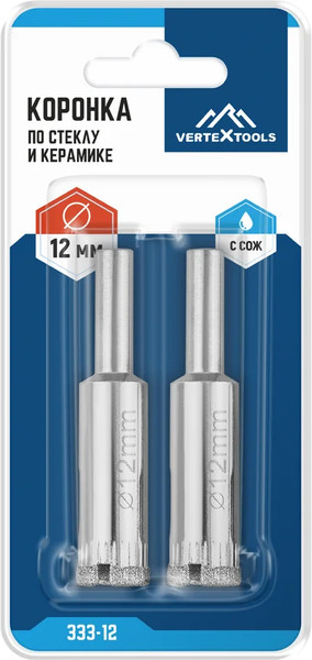 Набор коронок Vertex Tools 333-12