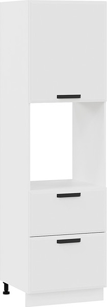 Шкаф-пенал кухонный ТриЯ Тиана 1П6Я2 с одной дверью и двумя ящиками - фото