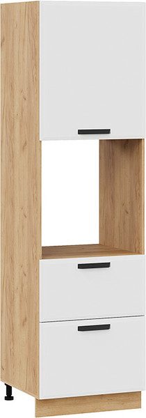 Шкаф-пенал кухонный ТриЯ Тиана 1П6Я2 с одной дверью и двумя ящиками - фото