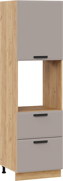 Шкаф-пенал кухонный ТриЯ Тиана 1П6Я2 с одной дверью и двумя ящиками - фото