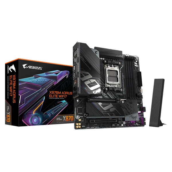 Материнская плата Gigabyte X870M Aorus Elite WF7