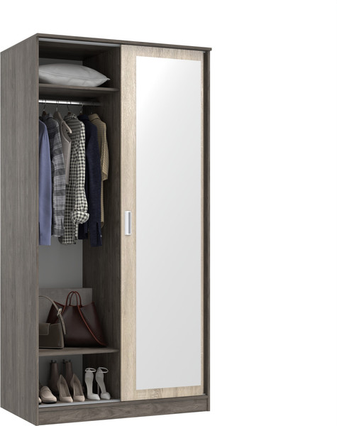 Шкаф-купе Кортекс-мебель Лагуна ШК01-01