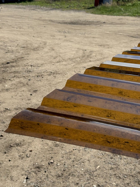 Монолитный поликарбонат Borrex МП-20 Профилированный 1050x3000x0.8мм