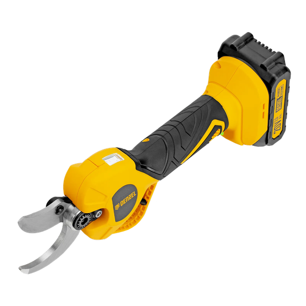 Секатор аккумуляторный Denzel CP-40BL / 59438